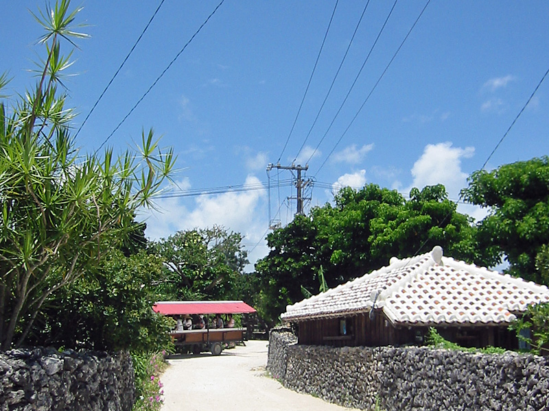 竹富島の集落